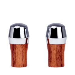 Clive Wood Shop Accessories Wood Joysticks With Chrome (Set Of 2)