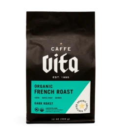 Caffe Vita Coffee Roasting Co Organic French Roast Coffee