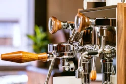 Clive Wood Shop Wood Spouted Portafilter