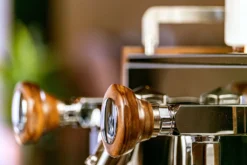 Clive Wood Shop Wood Knobs With Chrome (Set Of 2) Accessories