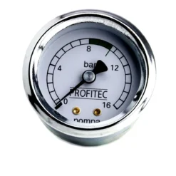 Profitec Pump Pressure Gauge Small White Parts & Repair
