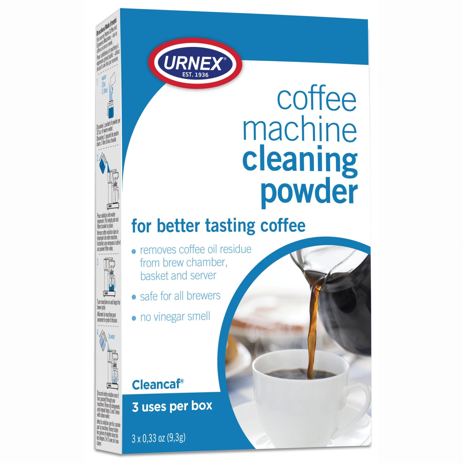 Accessories Urnex Cleancaf Coffee Machine Cleaning Powder 3 Accessories Urnex Cleancaf Coffee Machine Cleaning Powder